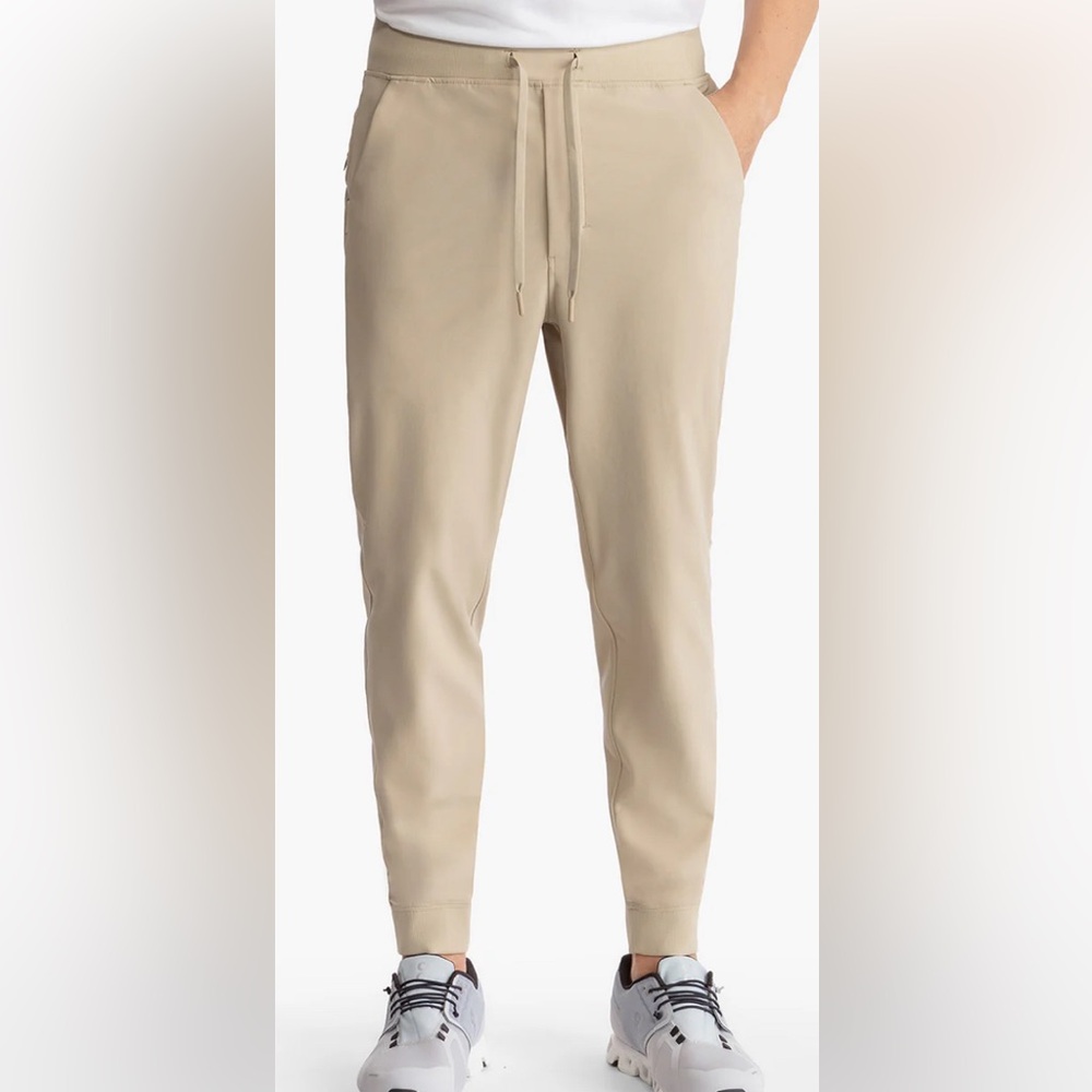 BIRDDOGS Joggers Khaki Wayne Regretzkys Pants, Size Large L No Liner Slim Fit